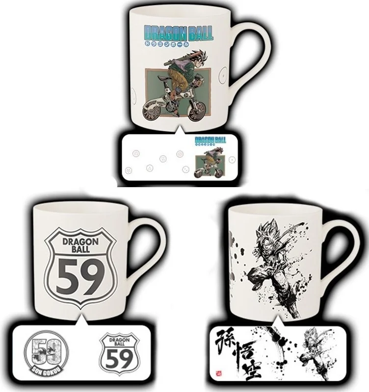 Set de 3 Tasses Dragon Ball Z - Ichiban Kuji  -  DRAGON BALL Z