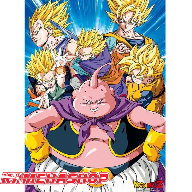 Dragon Ball Z - Poster Buu vs Super Saiyans  - POSTERS & AFFICHES
