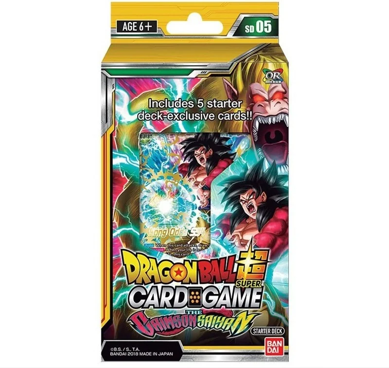 Dragon Ball Super - Deck The Crimson Saiyan  -  DRAGON BALL Z