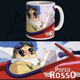 Mug Porco Rosso  -  TOTORO - GHIBLI