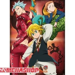 Poster Seven Deadly Sins - Meliodas Ban & King  - POSTERS & AFFICHES
