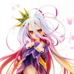 No Game No Life - Figurine Shiro Tuck Up Ver  - FIGURINES FILLES SEXY