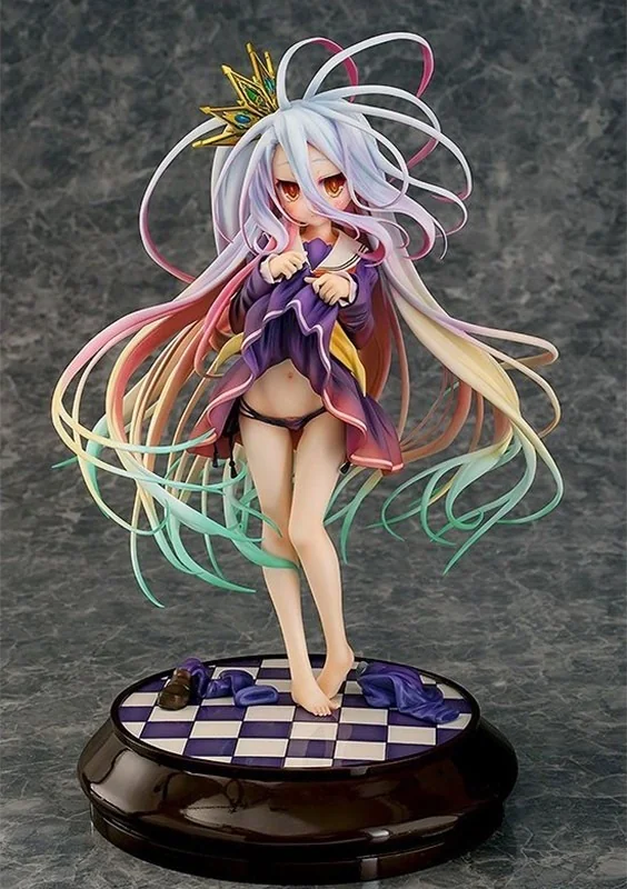 No Game No Life - Figurine Shiro Tuck Up Ver  - FIGURINES FILLES SEXY