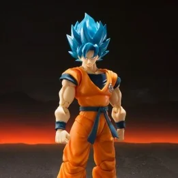 Figurine Goku Blue SH Figuarts  -  DRAGON BALL Z