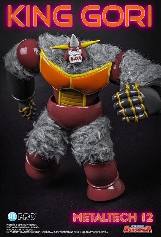 Goldorak - King Gori Diecast Metaltech  - GOLDORAK