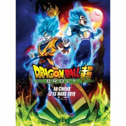 Affiche Dragon Super Broly  -  DRAGON BALL Z