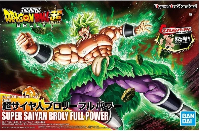 Figurine Broly Full Power - Figure Rise Model Kit  -  DRAGON BALL Z