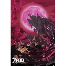 Zelda - Poster Ganon Blood Moon  - ZELDA