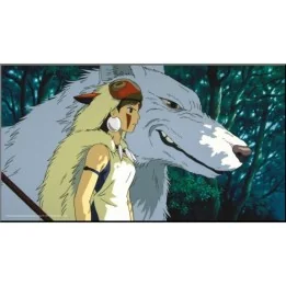 Princesse Mononoke Digigraphie  -  TOTORO - GHIBLI