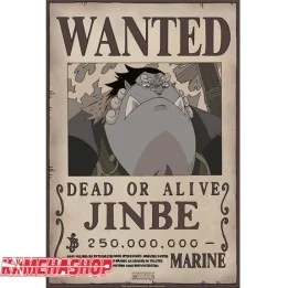 Affiche Wanted Jinbe  - Posters & Affiches