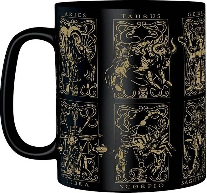 Saint Seiya - Mug Armures d'Or  -  SAINT SEIYA