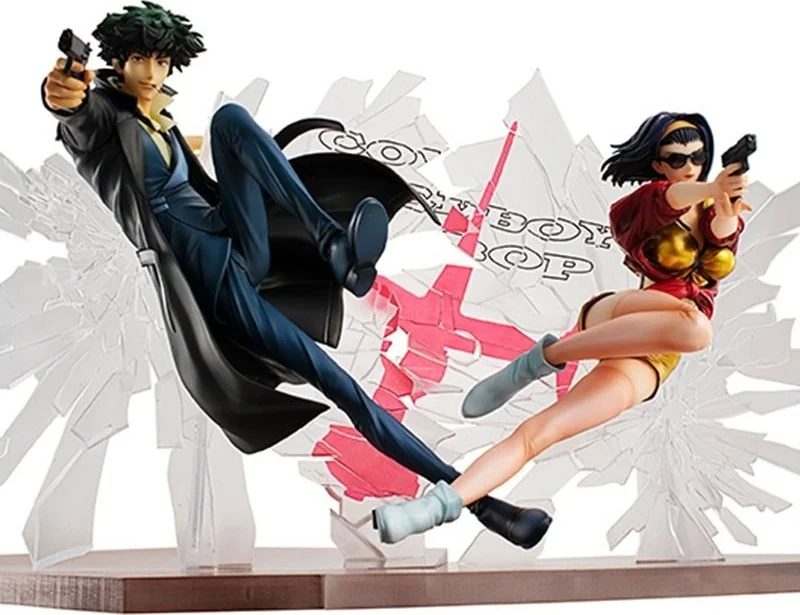 Cowboy Bebop - Set 2 figurines Spike & Faye  - AUTRES FIGURINES