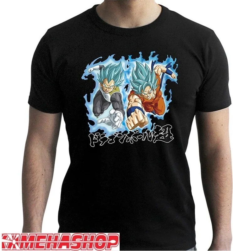 Dragon Ball Super - T-shirt Goku Blue & Vegeta Blue  -  DRAGON BALL Z
