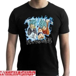 Dragon Ball Super - T-shirt Goku Blue & Vegeta Blue  -  DRAGON BALL Z