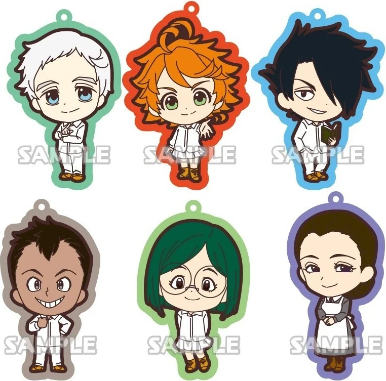 The Promised Neverland Collection 6 Strap  - AUTRES GOODIES