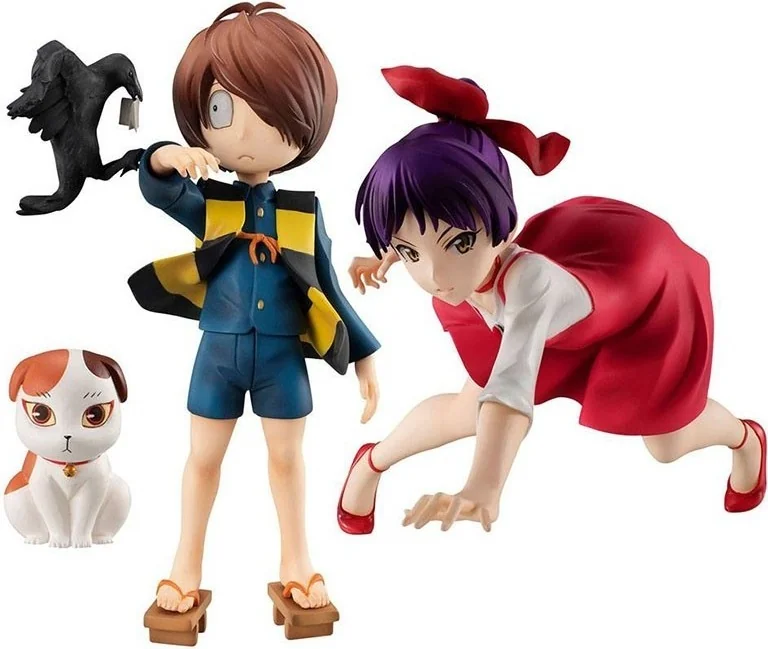GeGeGe No Kitaro - Figurine Neko Musume et Kitaro  - AUTRES FIGURINES