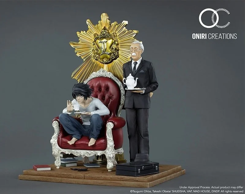 Death Note L & Watari Diorama - Oniri  - AUTRES FIGURINES