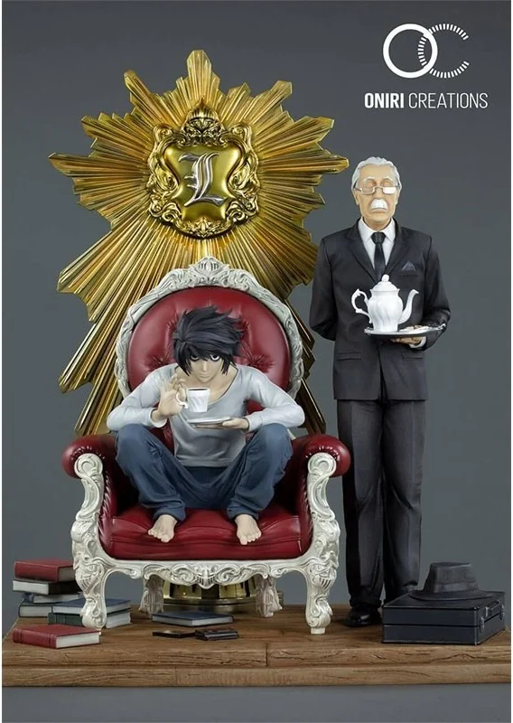 Death Note L & Watari Diorama - Oniri  - AUTRES FIGURINES