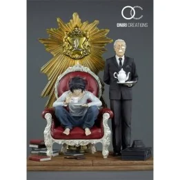 Death Note L & Watari Diorama - Oniri  - AUTRES FIGURINES