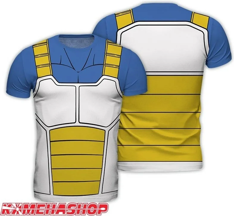 T-shirt Vegeta Armure Saiyan  -  DRAGON BALL Z