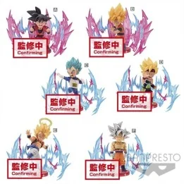 Collection 6 Figurines Dragon Ball Super WCF  -  DRAGON BALL Z
