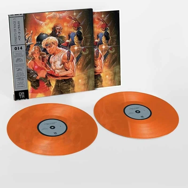 Street of Rage 3 OST Vinyle 2LP  - VINYLE MANGA & JEUX VIDEO