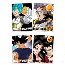 Set 2 Portes Document The Greatest Saiyan C  -  DRAGON BALL Z