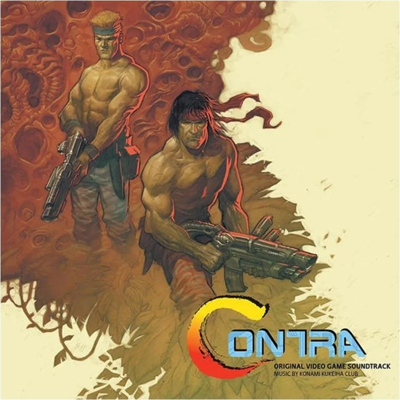 Contra OST Disque Vinyle  - VINYLE MANGA & JEUX VIDEO