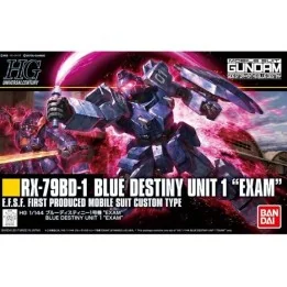 Gundam RX-79BD-1 Blue Destiny Unit 1 HG  -  GUNDAM
