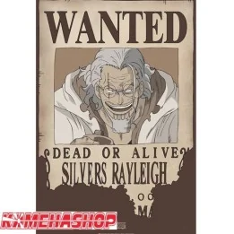 Affiche Wanted Rayleigh  -  ONE PIECE