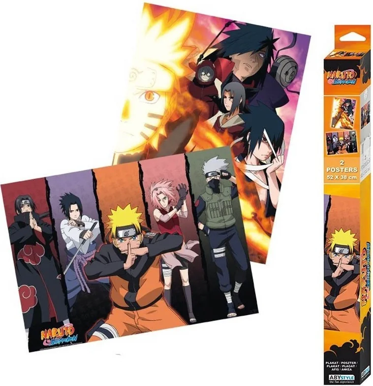 Naruto - Set 2 posters  -  NARUTO