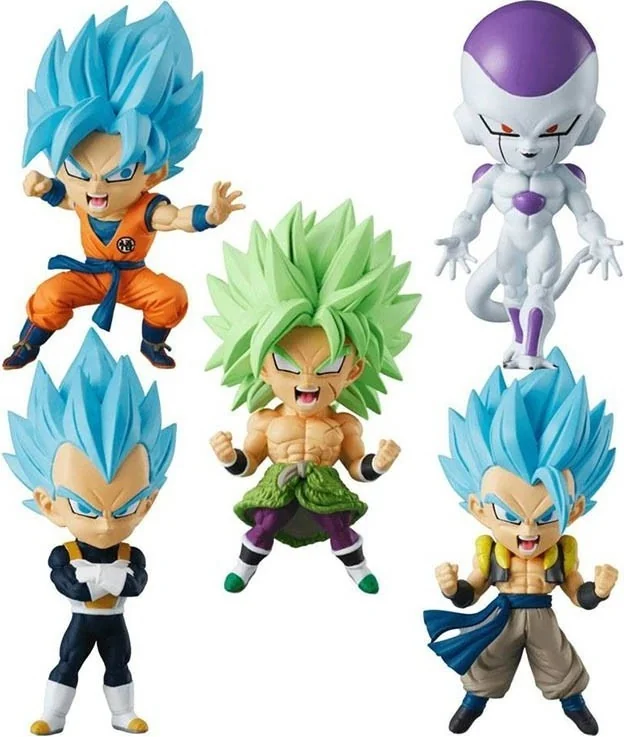 Dragon Ball Super - Set 5 Figurines Chibi Masters  -  DRAGON BALL Z