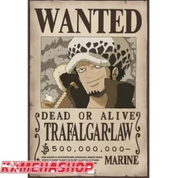 One Piece - Affiche Wanted de Trafalgar Law  -  ONE PIECE