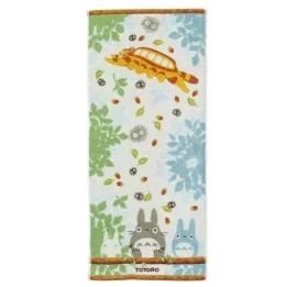Mon Voisin totoro - Serviette Totoro et Chat-bus  -  TOTORO - GHIBLI