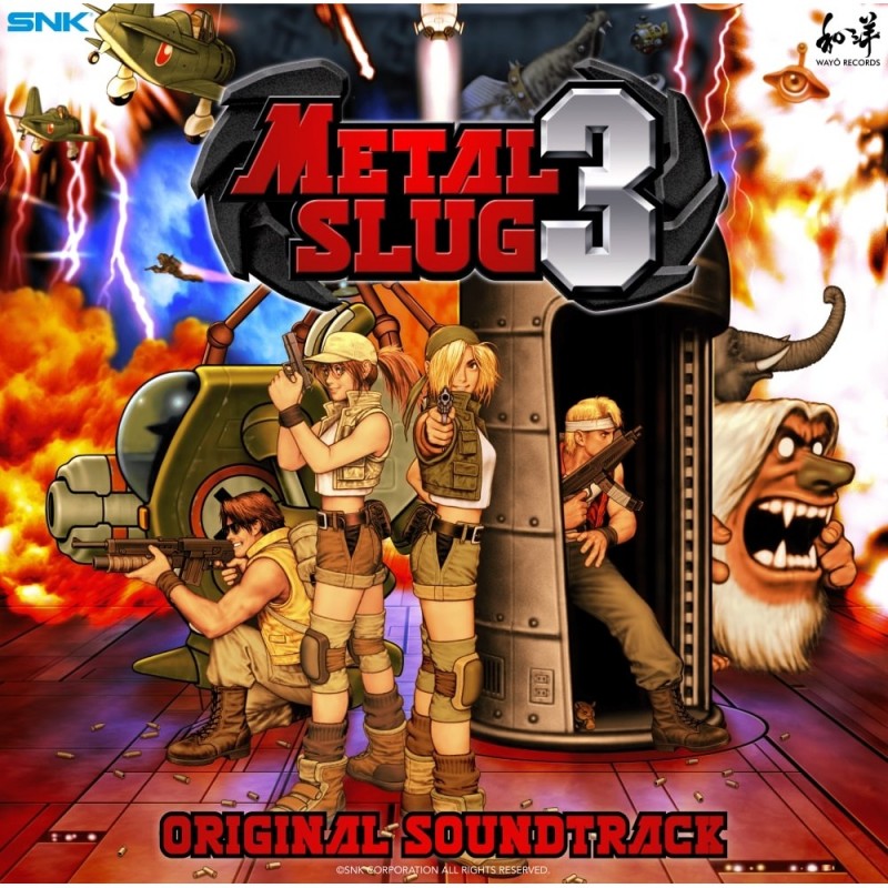 Metal Slug 3 OST Disque Vinyle 2LP  - VINYLE MANGA & JEUX VIDEO