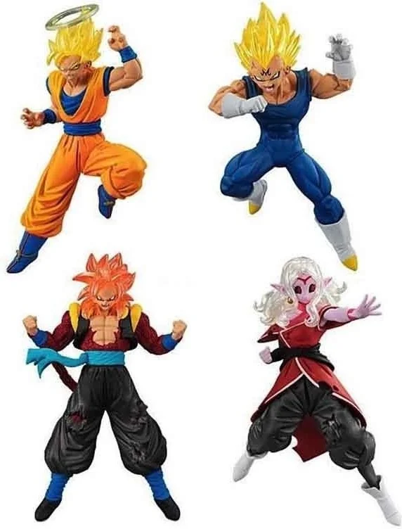 Dragon Ball Super - Set 4 Gashapon HG  -  DRAGON BALL Z