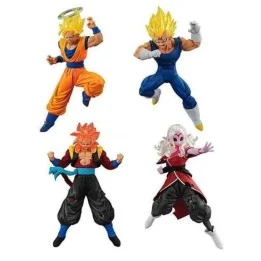 Dragon Ball Super - Set 4 Gashapon HG  -  DRAGON BALL Z