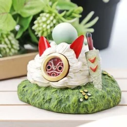 Princesse Mononoke - Horloge Masque et Kodama  -  TOTORO - GHIBLI