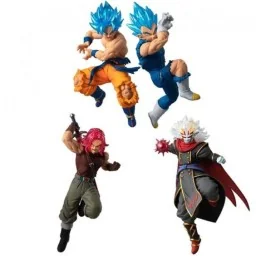 Dragon Ball Battle Versus 15 set 4 Figurines  -  DRAGON BALL Z