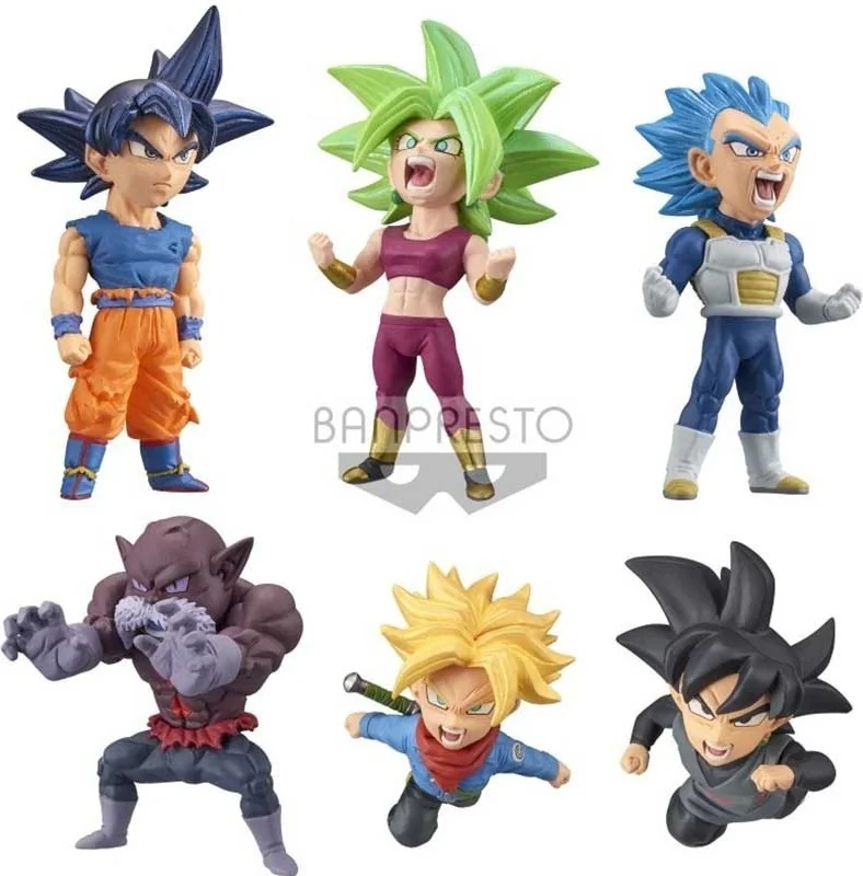 Dragon Ball Super - Set 6 figurines WCF Battle  -  LES BONNES AFFAIRES