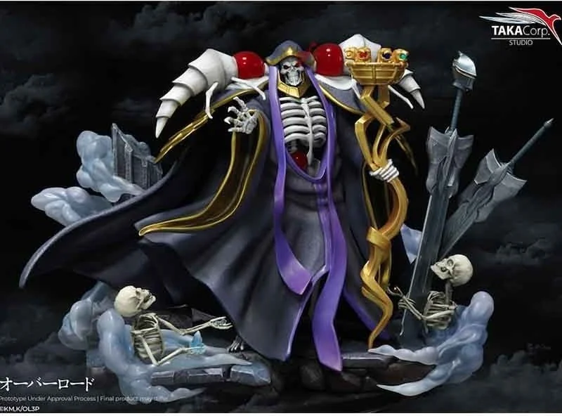 Overlord - Statue Ainz Ooal Gown - Takacorp  - AUTRES FIGURINES