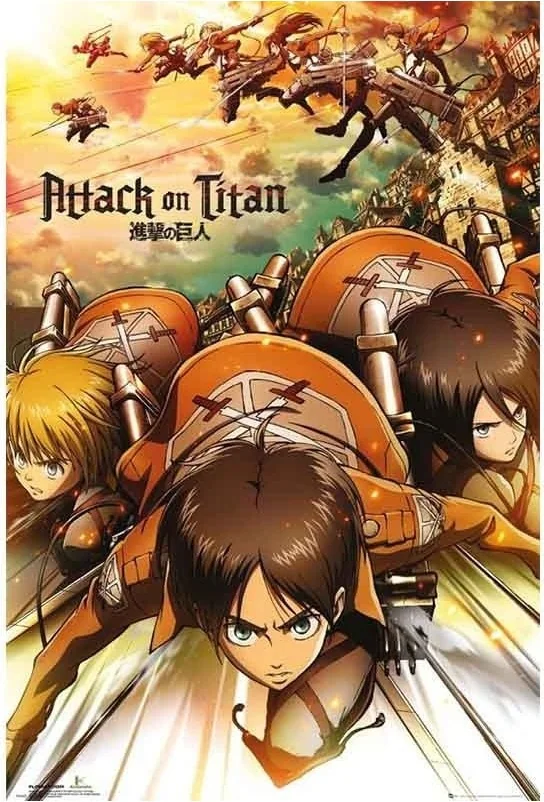 Attack on Titan - Poster Attack  - L'ATTAQUE DES TITANS