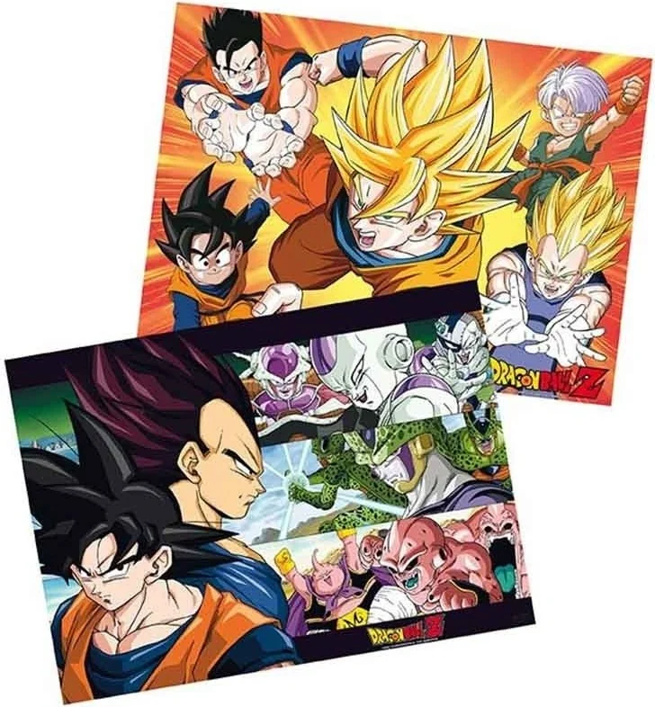 Dragon Ball Z - Set 2 Posters Saiyans  -  DRAGON BALL Z