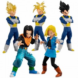 Dragon Ball Z - Set de 5 Gashapon HG 08  -  DRAGON BALL Z