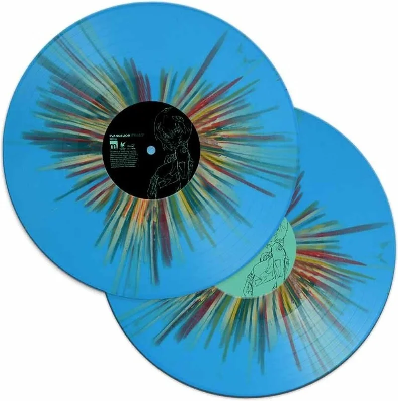 Evangelion Finally OST Disque Vinyle 2LP Exclusive Variant  - VINYLE MANGA & JEUX VIDEO