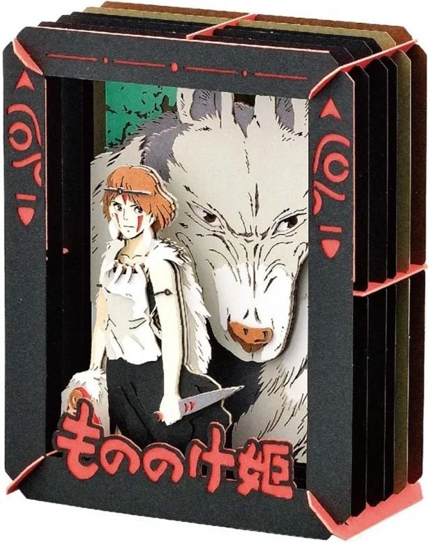 Princesse Mononoke - Paper Theater  -  TOTORO - GHIBLI