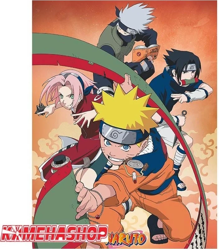 Naruto - Poster Equipe 7  -  NARUTO