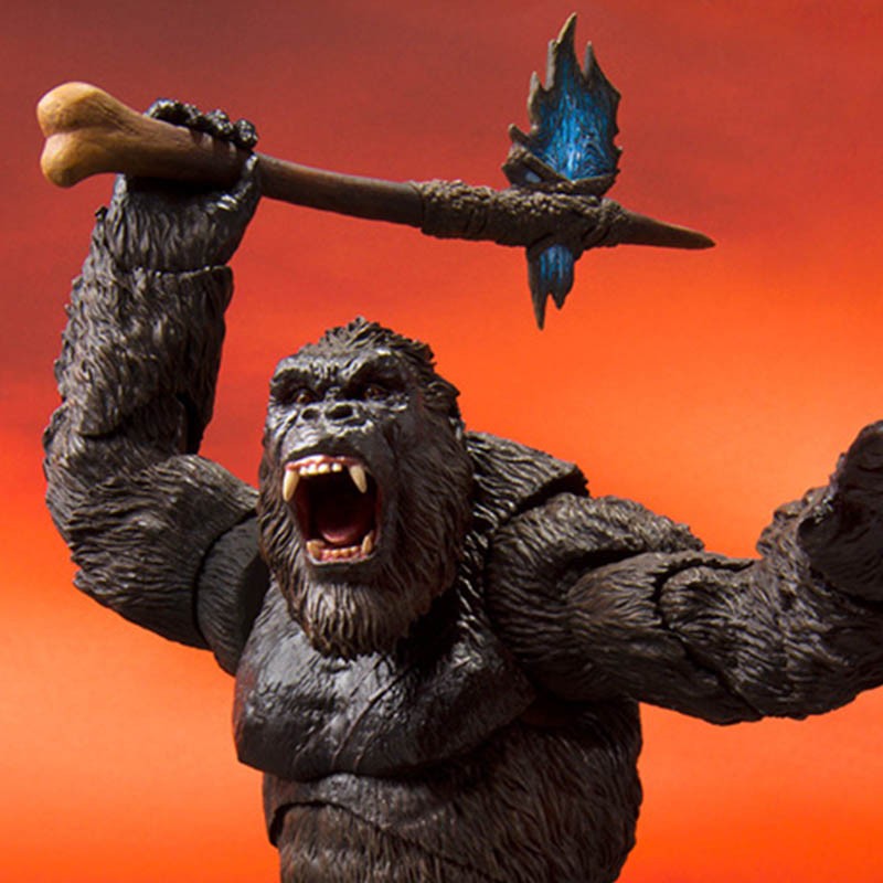 Godzilla vs Kong - Figurine Kong - S.H Monsterarts  - CINÉMA & SÉRIES TV