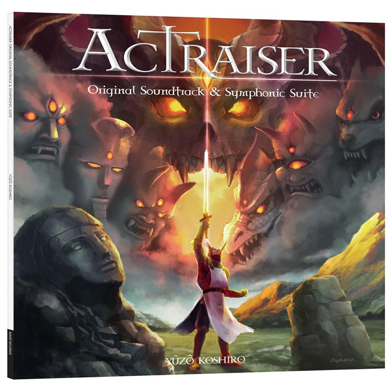 Actraiser - Disque Vinyle Double LP Yuzo Koshiro  - VINYLE MANGA & JEUX VIDEO