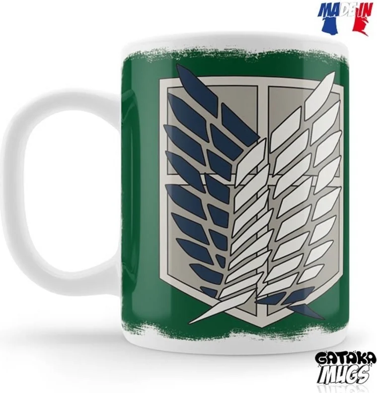 Mug Attack on Titan - Blazon Team  - L'ATTAQUE DES TITANS